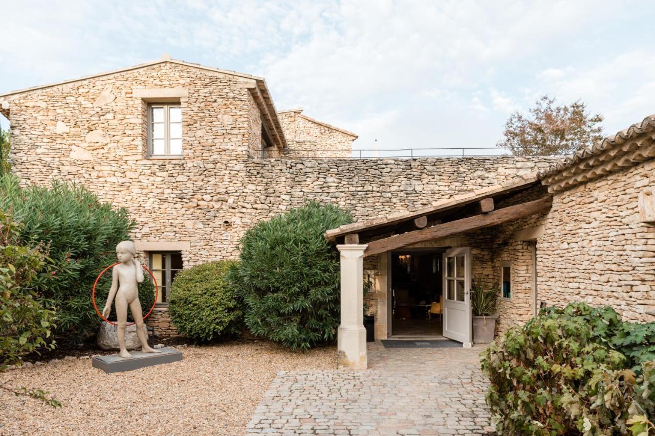 Mas Des Herbes Blanches Hotel & Spa - Relais & Chateaux Joucas Exterior foto