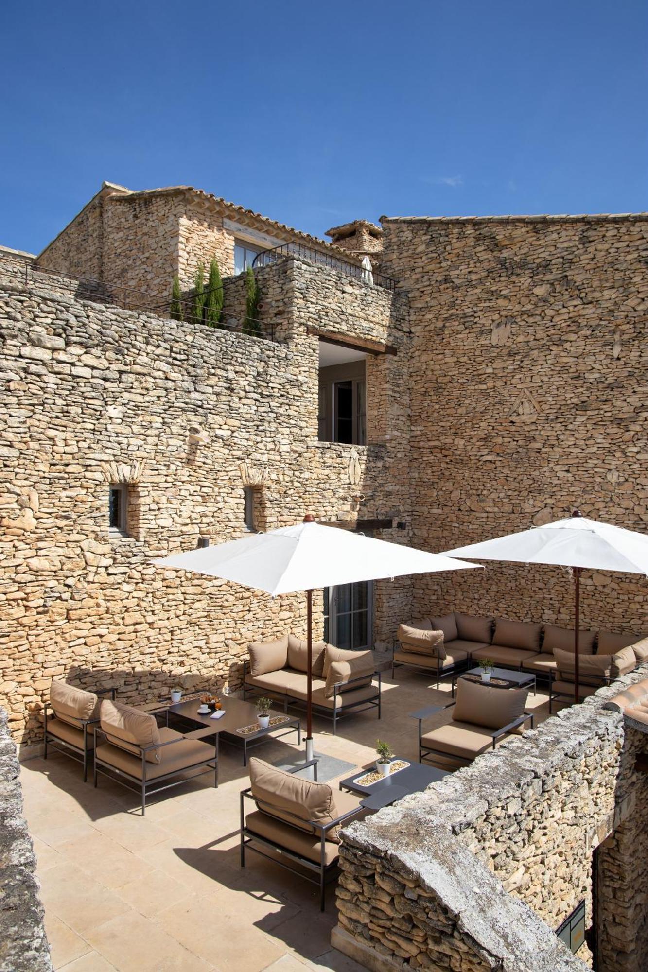 Mas Des Herbes Blanches Hotel & Spa - Relais & Chateaux Joucas Exterior foto